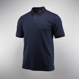 Axcess Claiborne Navy Blue Textured Polo Shirt Men’s XL